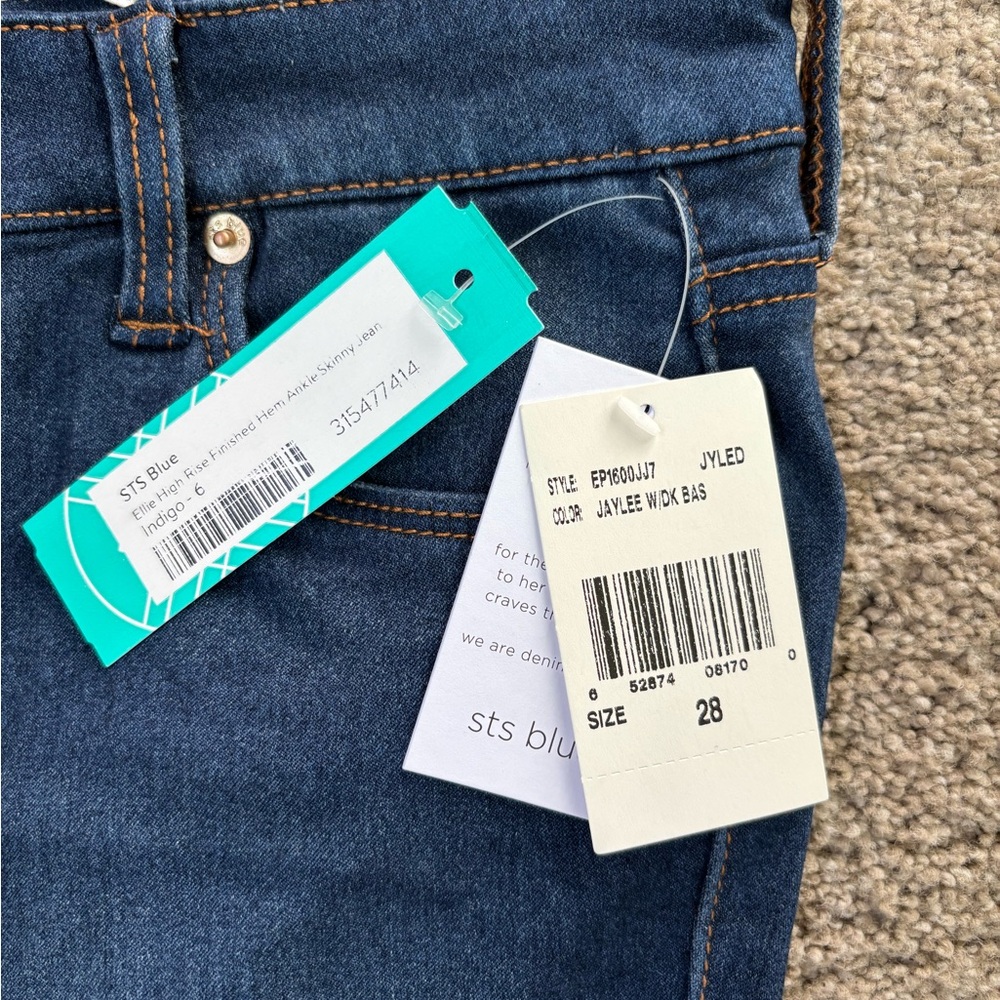 NWT STS Blue jeggings